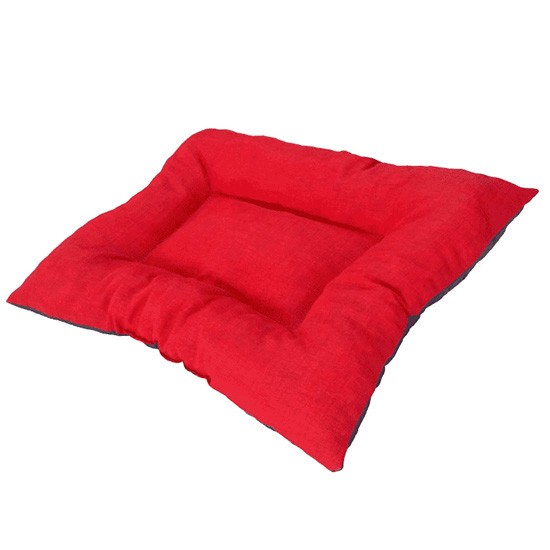 Siesta colchón compacto para mascotas rojo 60 x 80cm Imagen de Siesta colchón compacto para mascotas rojo 60 x 80cm