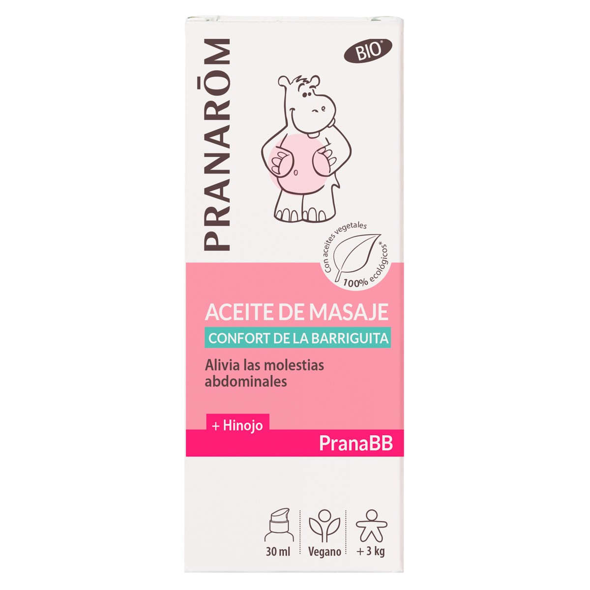 Pranabb ceite de masaje confort barriguita 30 ml Imagen de Pranabb ceite de masaje confort barriguita 30 ml