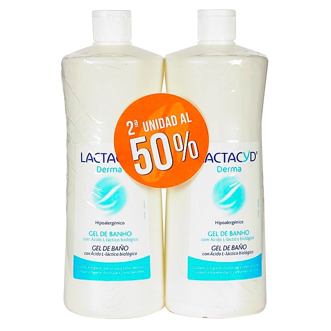 Lactacyd derma 1 litro x 2u 2ªu 50%dto Imagen de Lactacyd derma 1 litro x 2u 2ªu 50%dto