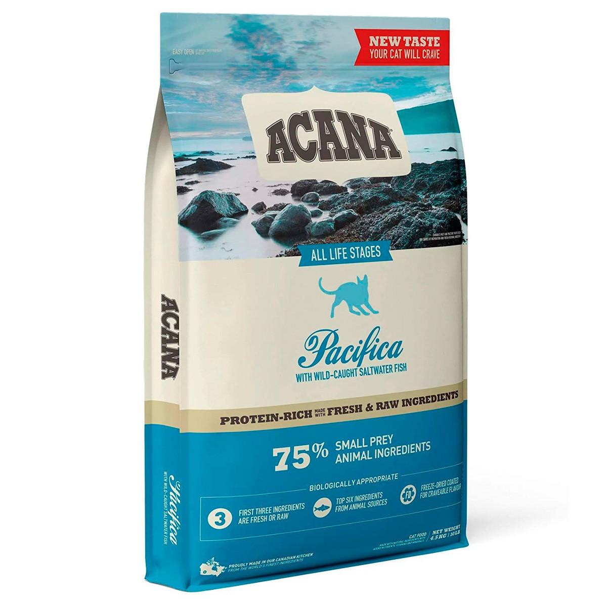 Acana pacifica gatos y gatitos 4,5kg Imagen de Acana pacifica gatos y gatitos 4,5kg