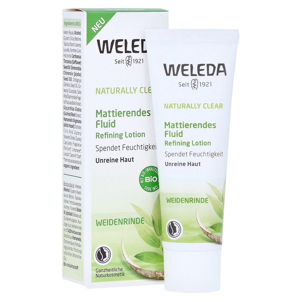 Weleda fluido matificante 30ml Imagen de Weleda fluido matificante 30ml