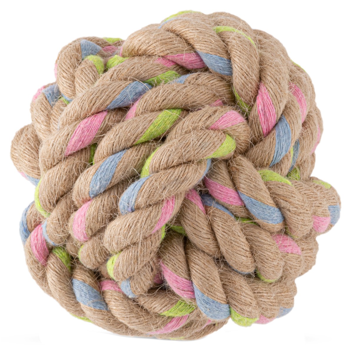 Becorop pelota cañamo algodón 7,5cm Imagen de Becorop pelota cañamo algodón 7,5cm