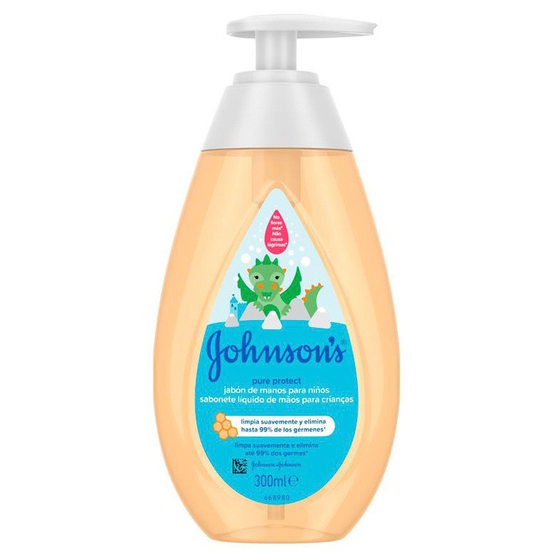 Johnsons Pure Protect jabón de manos 300ml Imagen de Johnsons Pure Protect jabón de manos 300ml