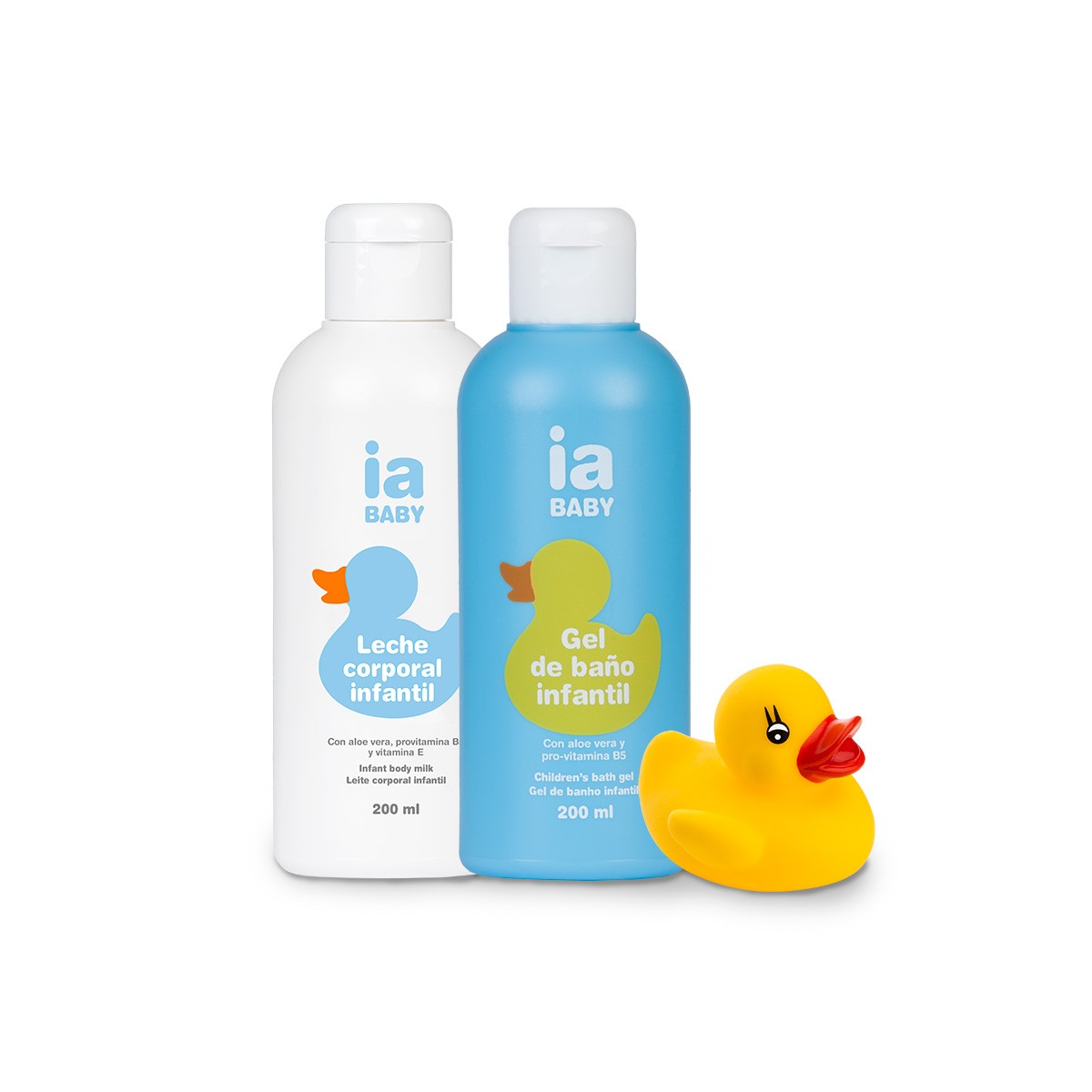 Interapothek pack infantil leche corporal 200ml + gel 200ml Imagen de Interapothek pack infantil leche corporal 200ml + gel 200ml