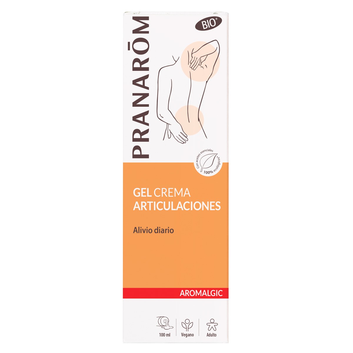 Pranarom Aromalgic gel crema articulac bio 100ml Imagen de Pranarom Aromalgic gel crema articulac bio 100ml