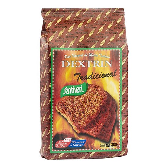 Santiveri Pan dextrin tradicional bolsa 300g Imagen de Santiveri Pan dextrin tradicional bolsa 300g