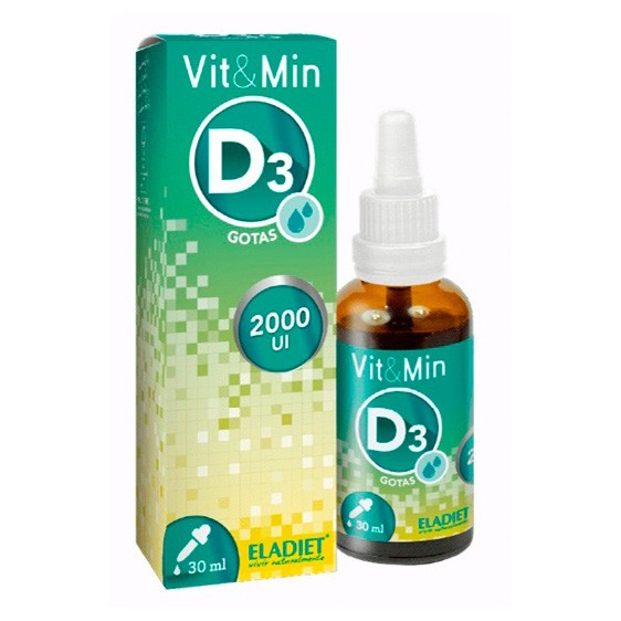 Eladiet Vitamina D3 30ml Imagen de Eladiet Vitamina D3 30ml