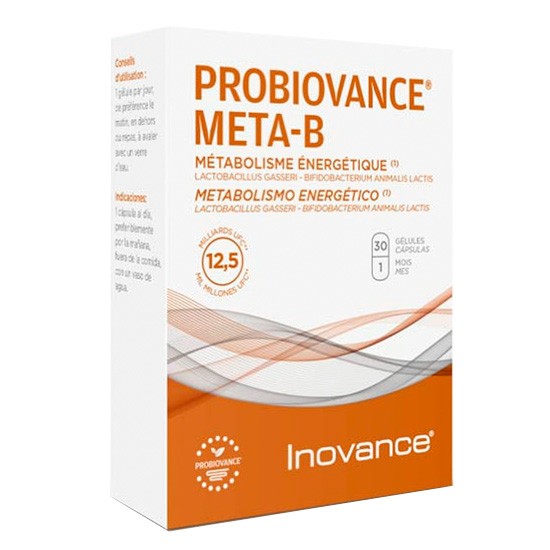 Ysonut Probiovance meta B 30 cápsulas Imagen de Ysonut Probiovance meta B 30 cápsulas