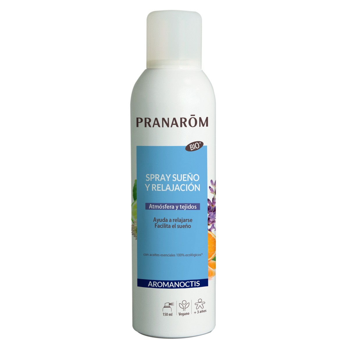 Pranarom Aromanoctis spray sueño relaja bio 150ml Imagen de Pranarom Aromanoctis spray sueño relaja bio 150ml