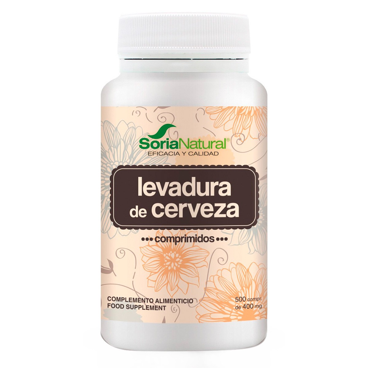 Soria Natural levadura cerveza 500 comprimidos Imagen de Soria Natural levadura cerveza 500 comprimidos