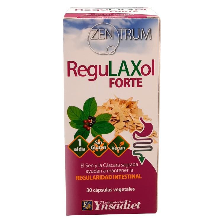 Ynsadiet Zentrum regulaxol forte 30 cápsulas Imagen de Ynsadiet Zentrum regulaxol forte 30 cápsulas