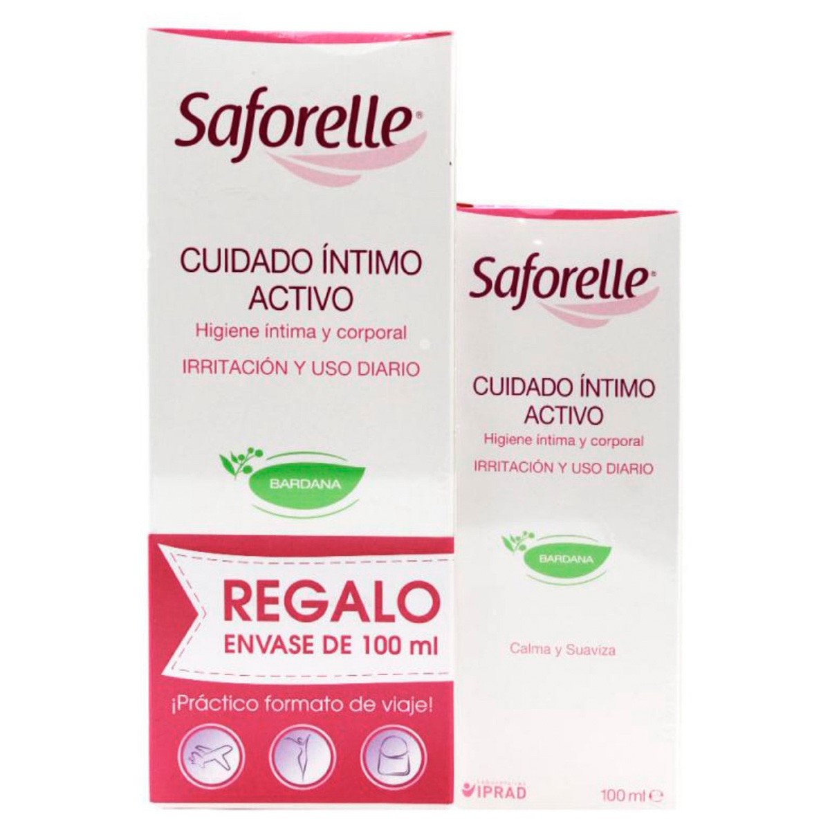 Saforelle gel pack 250ml+100ml Imagen de Saforelle gel pack 250ml+100ml