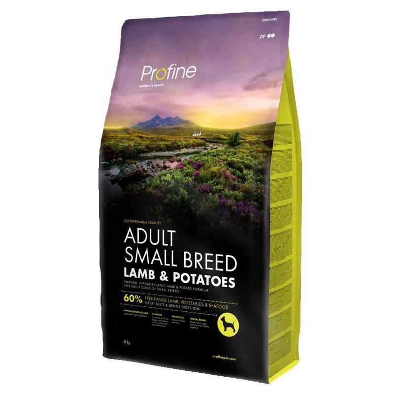 Profine Dog Adult Small Lamb, pienso para perros adultos de tamaño pequeño con cordero 8kg Imagen de Profine Dog Adult Small Lamb, pienso para perros adultos de tamaño pequeño con cordero 8kg