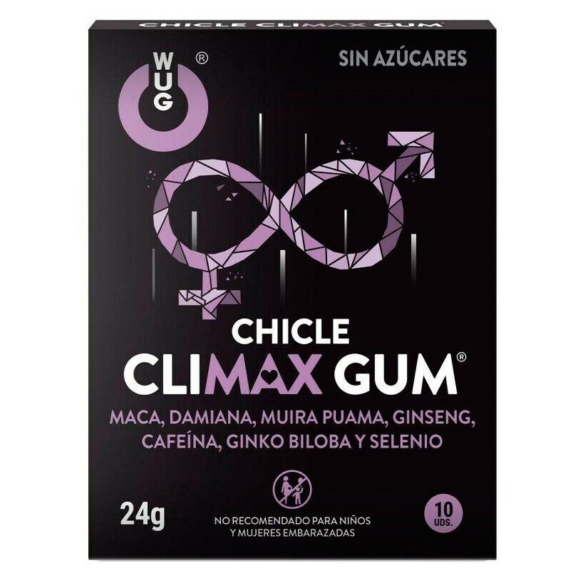 Wug Doypack Climax chicle gum 10u Imagen de Wug Doypack Climax chicle gum 10u