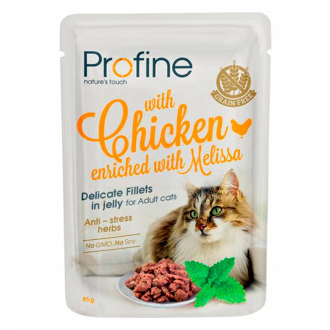 Profine cat pouch pollo 24x85g Imagen de Profine cat pouch pollo 24x85g
