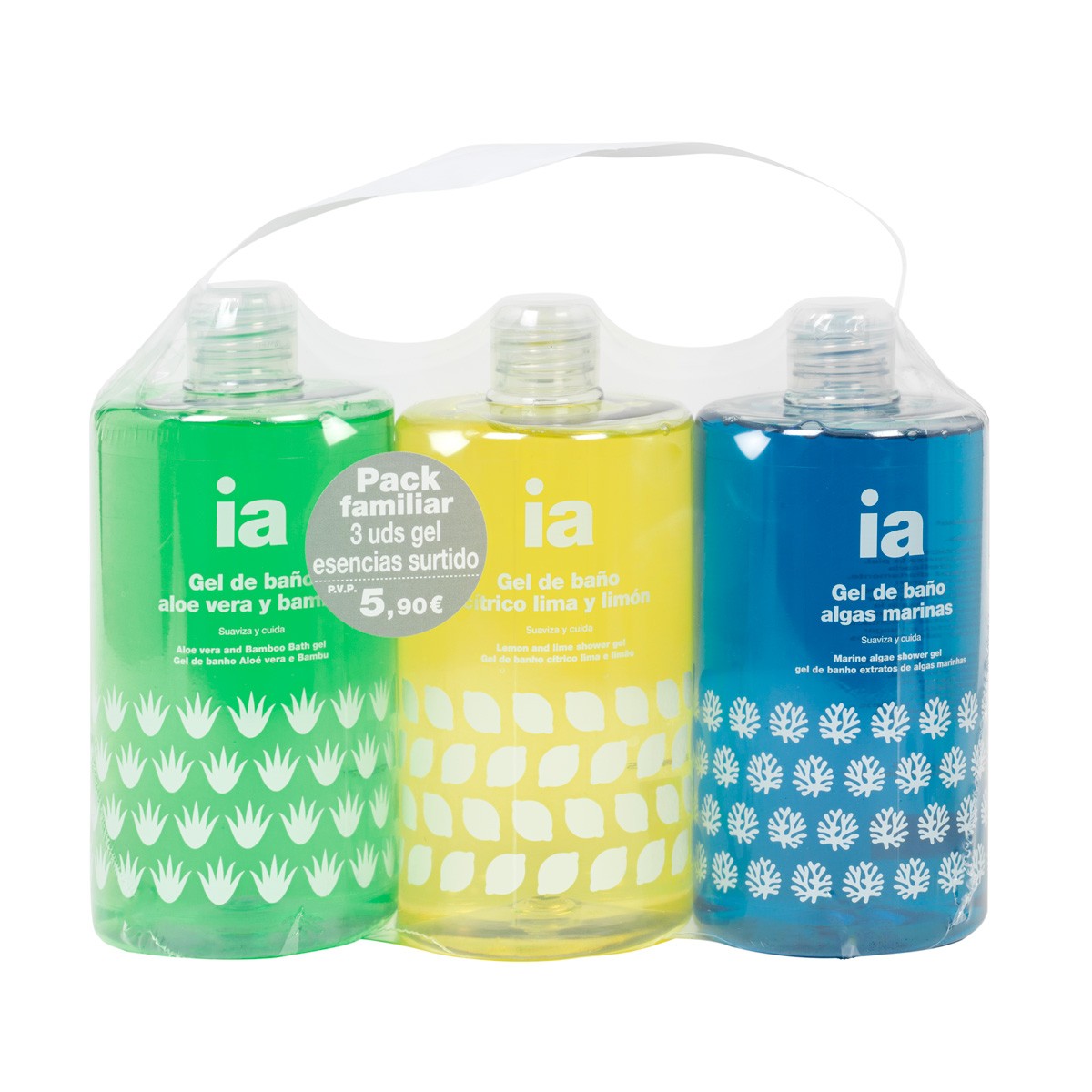 Imagen de Interapothek geles esencia triplo surtido 750ml