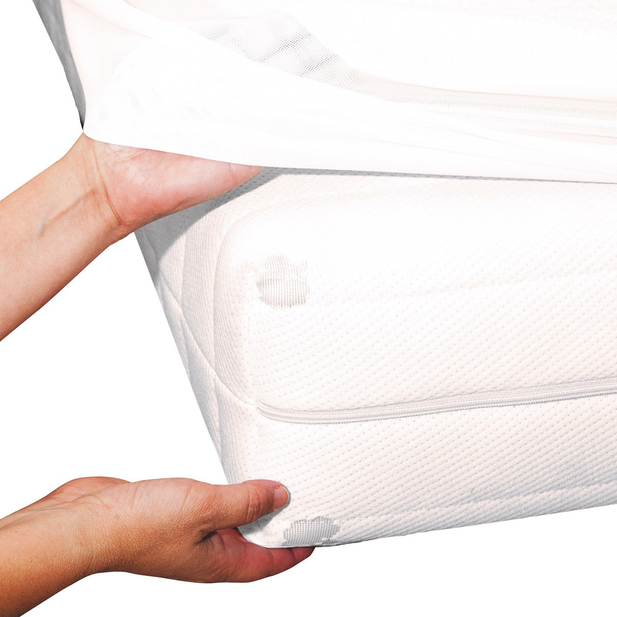 PROTECTOR IMPERMEABLE RIZO 90CM Imagen de PROTECTOR IMPERMEABLE RIZO 90CM