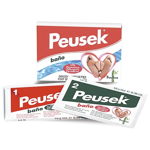 Peusek baño antitranspirante 2 bolsitas Imagen de Peusek baño antitranspirante 2 bolsitas