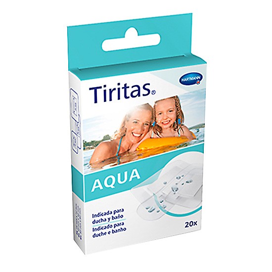Hartmann Tiritas aqua surtido 20u Imagen de Hartmann Tiritas aqua surtido 20u