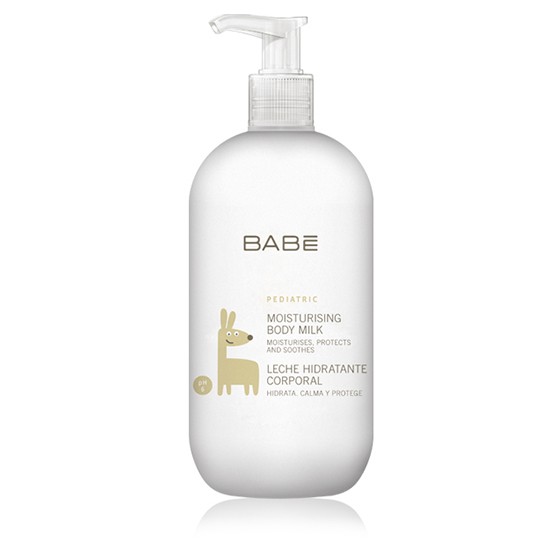 Babé pediatric leche hidratante corporal 500ml Imagen de Babé pediatric leche hidratante corporal 500ml