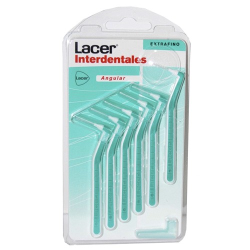 Lacer Cepillo interdental extrafino angular 6uds Imagen de Lacer Cepillo interdental extrafino angular 6uds