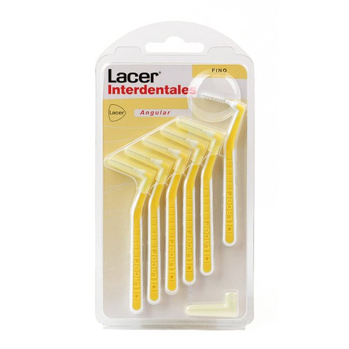 Lacer Cepillo interdental fino angular 6uds Imagen de Lacer Cepillo interdental fino angular 6uds