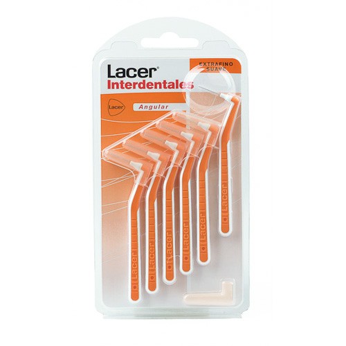 Lacer Cepillo interdental extrafino angular suave 6uds Imagen de Lacer Cepillo interdental extrafino angular suave 6uds