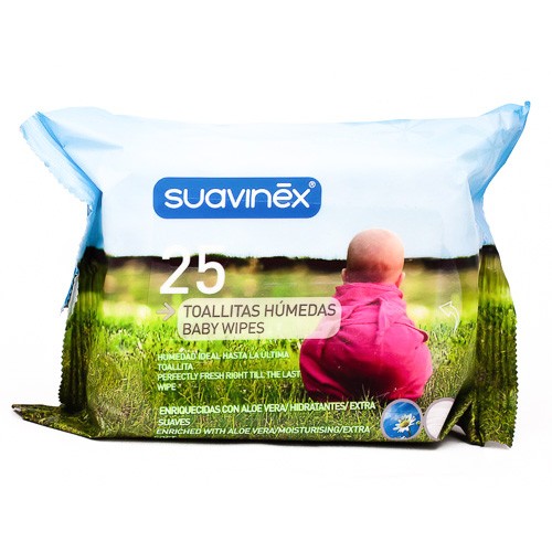 Suavinex Toallitas húmedas 25uds Imagen de Suavinex Toallitas húmedas 25uds