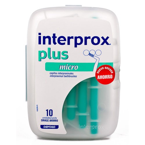 CEPILLO INTERPROX PLUS MICRO 10 UDS Imagen de CEPILLO INTERPROX PLUS MICRO 10 UDS