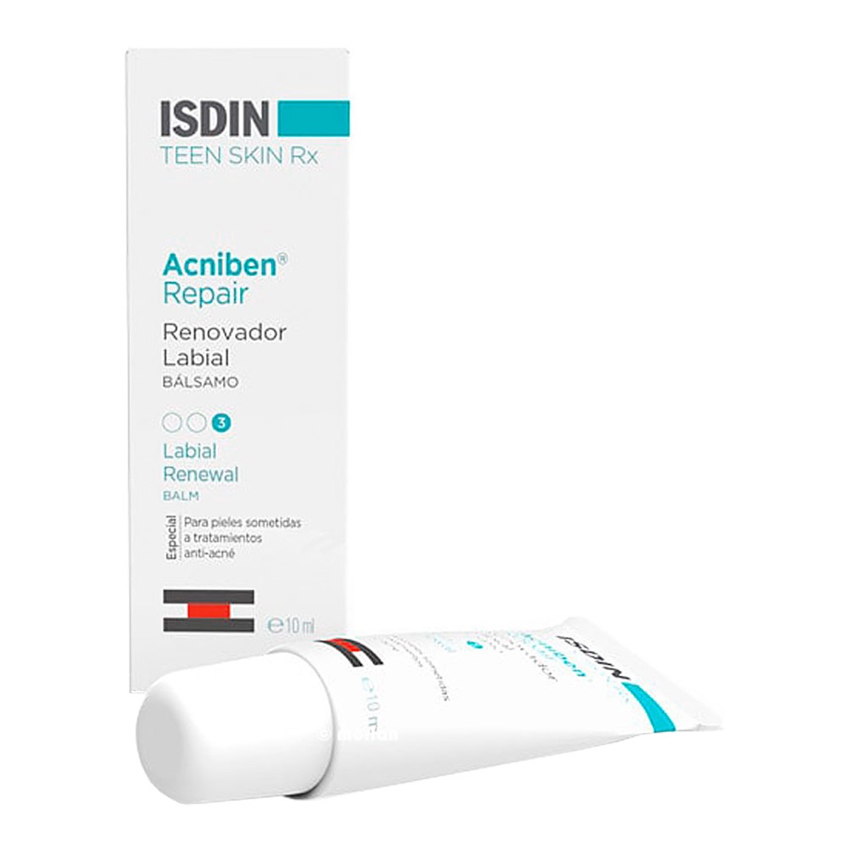 Isdin Acniben RX bálsamo labial reparador 10ml Imagen de Isdin Acniben RX bálsamo labial reparador 10ml