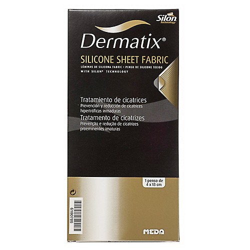 DERMATIX LAMINA SILICONA FABRIC 4X13CM Imagen de DERMATIX LAMINA SILICONA FABRIC 4X13CM