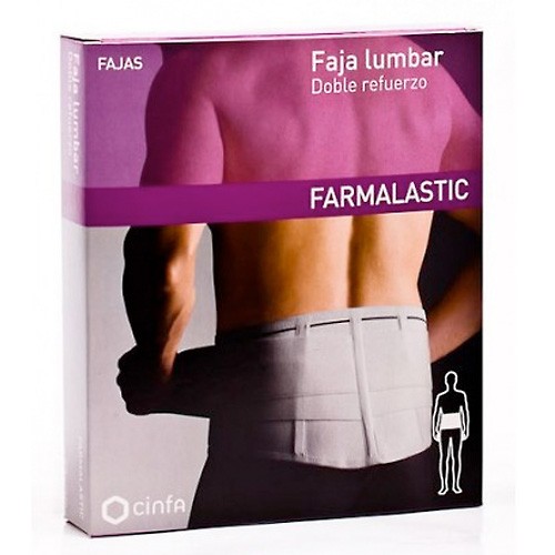 Faja farmalastic lumbar reforzada t/1 Imagen de Faja farmalastic lumbar reforzada t/1