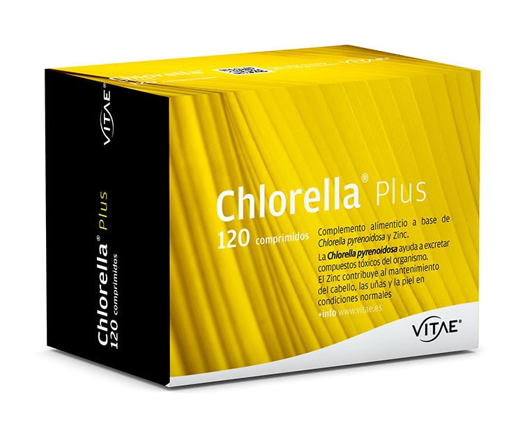CHLORELLA PLUS 120 COMPR 1000MG VITAE Imagen de CHLORELLA PLUS 120 COMPR 1000MG VITAE