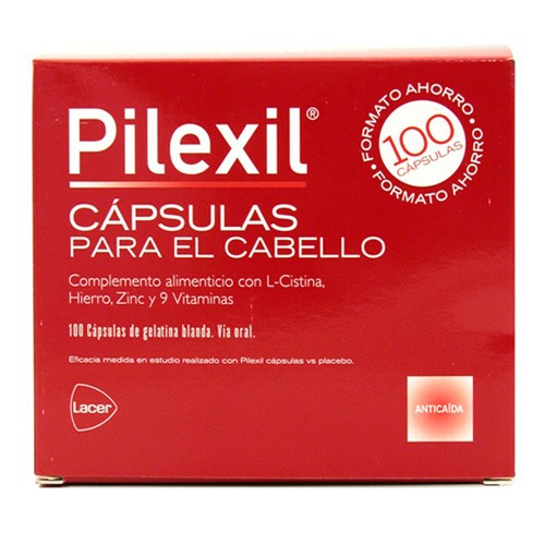 PILEXIL ANTICAIDA 100 CAPSULAS Imagen de PILEXIL ANTICAIDA 100 CAPSULAS