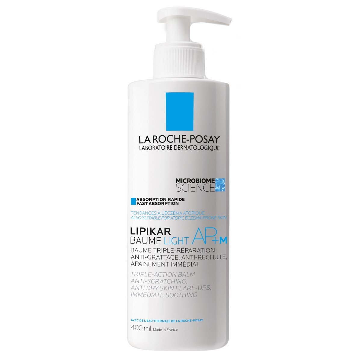 La Roche Posay Lipikar bálsamo AP+M light 400ml Imagen de La Roche Posay Lipikar bálsamo AP+M light 400ml