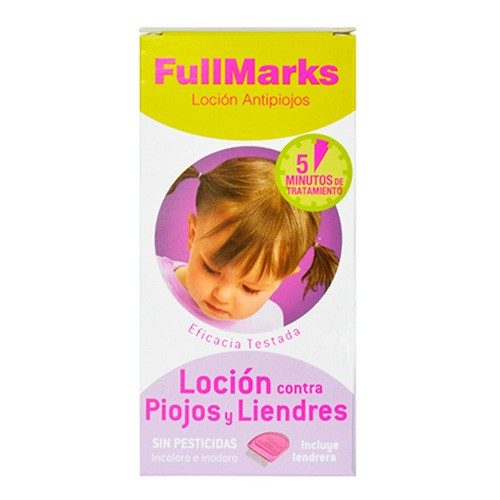 Fullmarks solución antipiojos 100ml Imagen de Fullmarks solución antipiojos 100ml