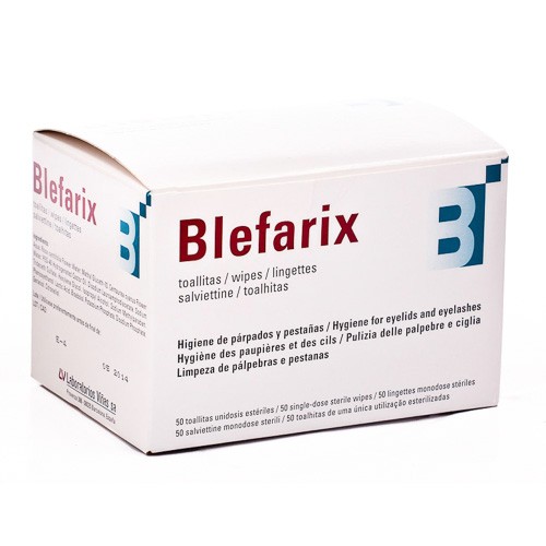 BLEFARIX TOALLITAS 50 UND. Imagen de BLEFARIX TOALLITAS 50 UND.