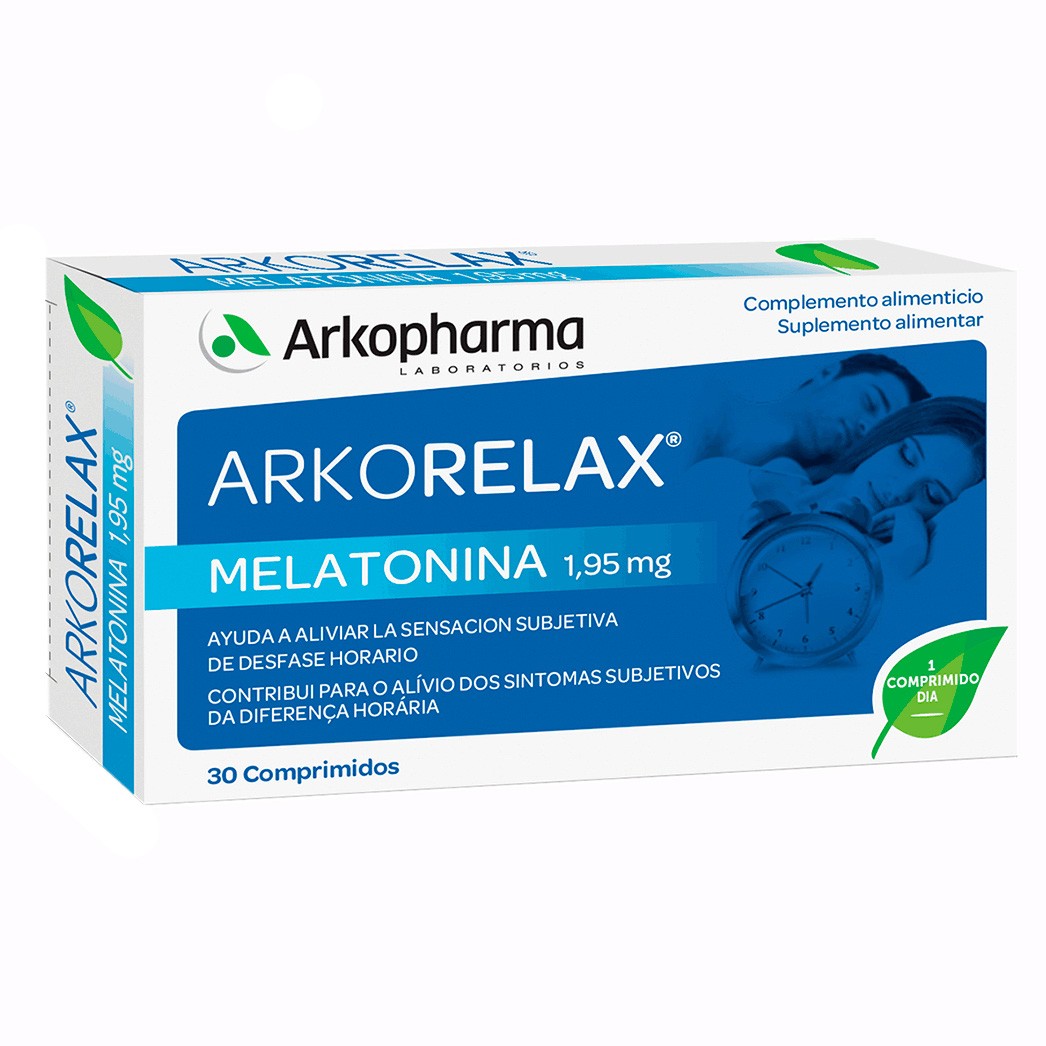 ARKOCHIM MELATONYL 1,95MG 30 COMPRIMIDOS Imagen de ARKOCHIM MELATONYL 1,95MG 30 COMPRIMIDOS