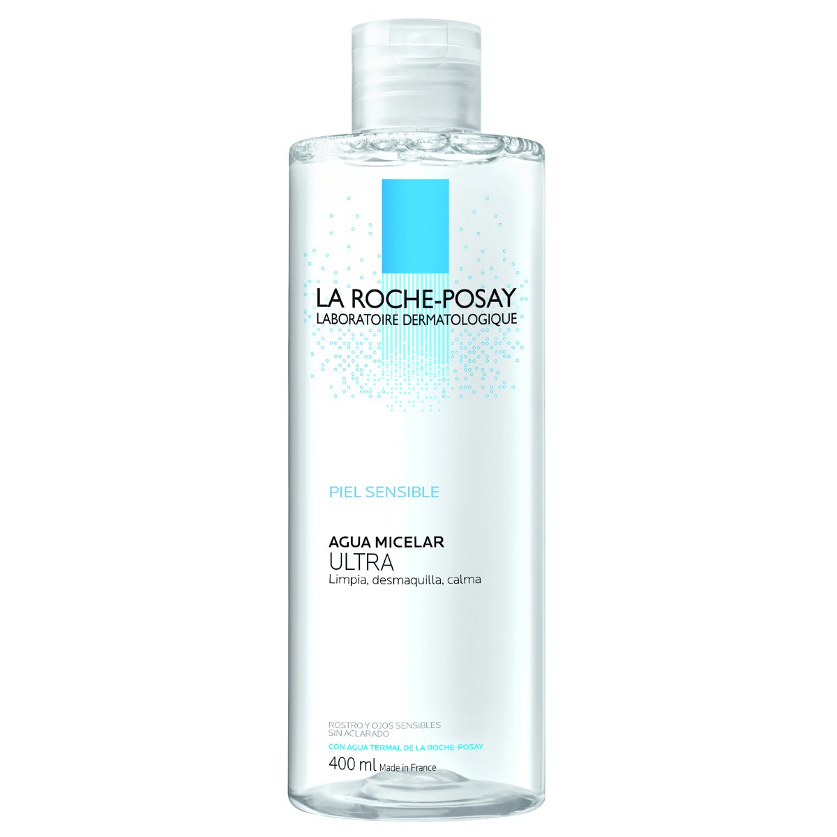 La Roche Posay agua micelar piel sensible 400ml Imagen de La Roche Posay agua micelar piel sensible 400ml