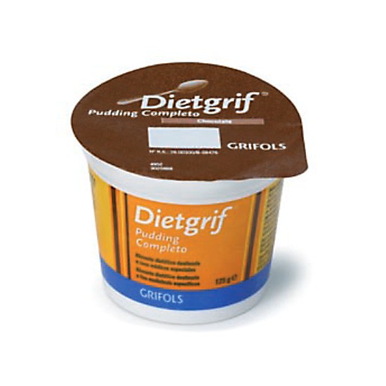Dietgrif pudding chocolate 24x125g Imagen de Dietgrif pudding chocolate 24x125g