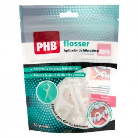 Phb Aplicador hilo dental desechable 30u Imagen de Phb Aplicador hilo dental desechable 30u