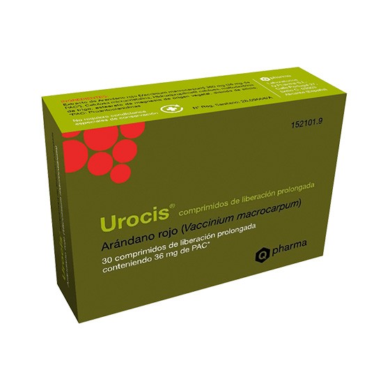 Urocis 360 mg 30 comprimidos Imagen de Urocis 360 mg 30 comprimidos