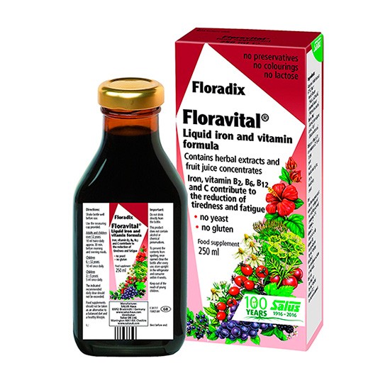 Floravital jarabe sin gluten 250ml Imagen de Floravital jarabe sin gluten 250ml