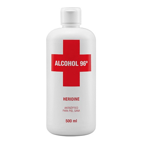 Interapothek alcohol 96º heridine 500ml Imagen de Interapothek alcohol 96º heridine 500ml