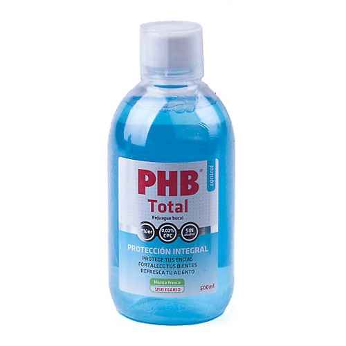 PHB TOTAL ENJUAGE BUCAL 300M+200M GRATIS Imagen de PHB TOTAL ENJUAGE BUCAL 300M+200M GRATIS