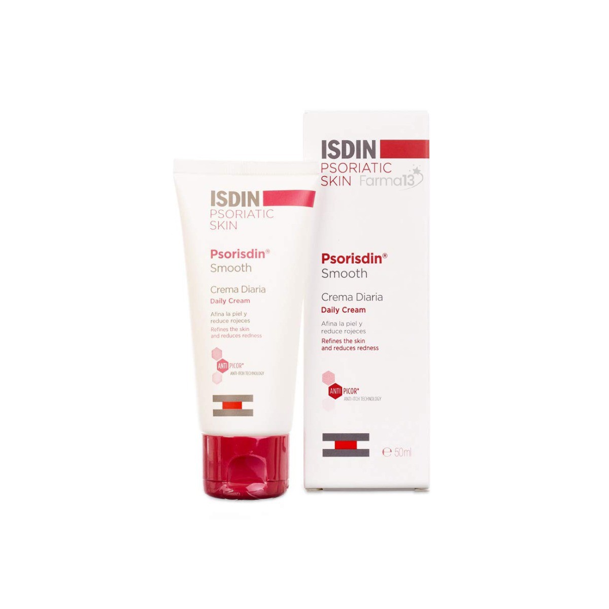 Isdin Psorisdin Smooth crema diaria 50ml Imagen de Isdin Psorisdin Smooth crema diaria 50ml