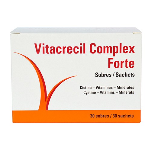 VITACRECIL COMPLEX FORTE 30 SOBRES Imagen de VITACRECIL COMPLEX FORTE 30 SOBRES