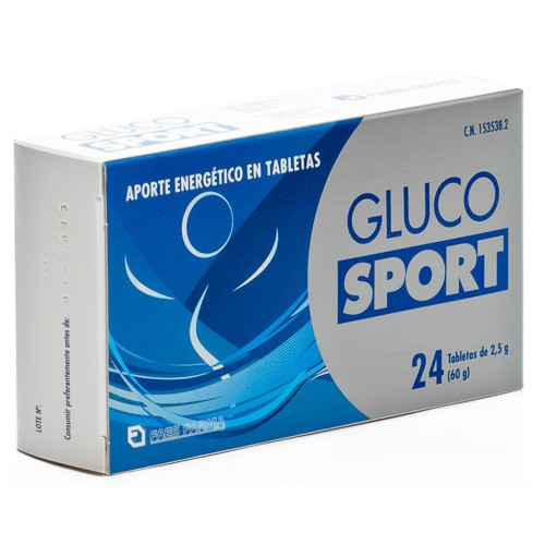 GLUCOSPORT 24 TABLETAS Imagen de GLUCOSPORT 24 TABLETAS