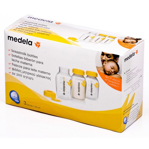 Medela Botellas biberón pack 3uds Imagen de Medela Botellas biberón pack 3uds