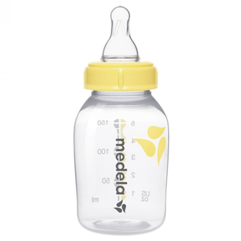 Medela biberon tetina silicona flujo lento 150ml Imagen de Medela biberon tetina silicona flujo lento 150ml